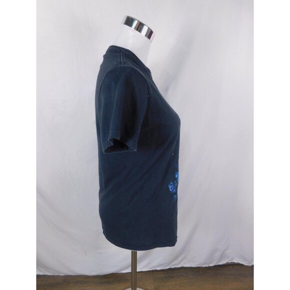 Galaxy Cat Nebula Graphic Tee Black Space Witchcore S - Picture 6 of 9